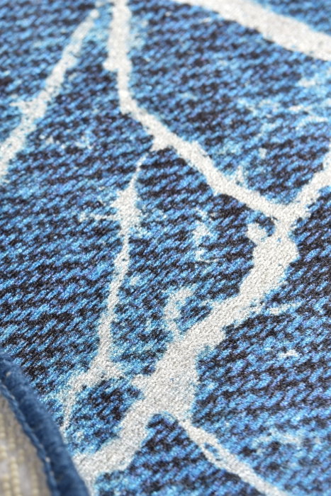 Mijölnir Juego de alfombras de baño Denim Multicolor